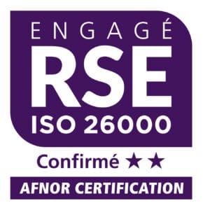 Logo du label engagé RSE niveau Confirme